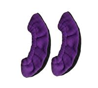 Nsaroche Protector de Patines Funda Soaker Absorbente Elástica Cubierta de Felpa y Nylon para Hoja Adecuada para Práctica Deportiva Transporte Uso Diario, Púrpura, S