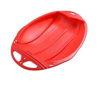 Nsaroche Trineo para Niños Tabla de Deslizamiento de Nieve Juguete de Invierno Resistente con Cuerda Portátil Adecuado para Deportes Al Aire Libre Diversión en, Rojo