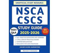 NSCA CSCS Study Guide 2025-2026: 900+ Practice Questions with Detailed Answers (Unofficial Study Resource for the Certified Strength & Conditioning Specialist Exam)