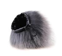 Nscdd Funda para micrófono de viento peludo artificial para exteriores para Zoom H1N, práctica grabadora de parabrisas