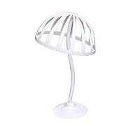 Nscdd Soporte de almacenamiento independiente para pelucas, gorras, soporte para secadora, organizador de maniquí para cabeza modelo sombrero, bastidores para gorras de béisbol de pie