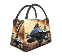 NSDdefAWCGT Bolsa de almuerzo aislada para mujeres y hombres, portátil, a prueba de fugas, bolsa térmica portátil Falcon Fighter