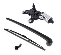 NSGMXT Motor de limpiaparabrisas trasero brazo boquilla pulverizadora compatible con A3 A4 2001-8E9955711A 8E9955425C 8E9955985