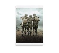 nshdahns Póster de Band of Brothers para pared, estilo vintage, decoración de habitación, póster estético para dormitorio, 40 x 60 cm, estilo sin marco