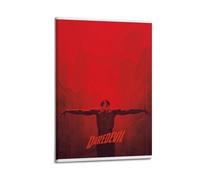 nshdahns Póster de Daredevil para pared, estilo vintage, decoración de habitación, póster estético para dormitorio, 30 x 45 cm, estilo marco