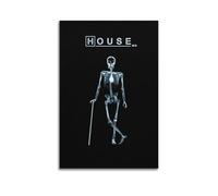 nshdahns Póster de Dr. House para pared, diseño vintage, decoración de habitación, póster estético para dormitorio, 30 x 45 cm, estilo sin marco