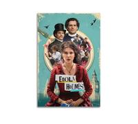 nshdahns Póster de Enola Holmes para pared, diseño vintage, decoración de habitación, póster estético para dormitorio, 40 x 60 cm, estilo sin marco