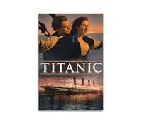 nshdahns Póster de Titanic para pared, diseño vintage, decoración de habitación, póster estético para dormitorio, 50 x 75 cm, estilo sin marco