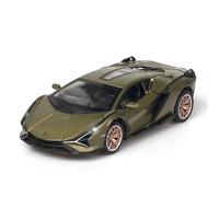 NSJGCQREL Fundición a presión 1:32 para Lamborghini Sian FKP37 Modelos Coches De Aleación Puertas Que Se Abren Modelos Coches Realistas Recuerdos Decorativos Recuerdo(Green)