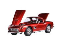 NSJGCQREL Fundición a presión 1:64 para Ferrari 250GT Convertible Modelos Coches Aleación Modelo Vehículo De Simulación Colección De Adornos Recuerdos Recuerdo