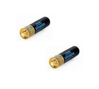 NSKI SRH805S SMA-F - Antena de doble banda para radio Baofeng GT-3 UV-5R BF-888s (2 unidades)