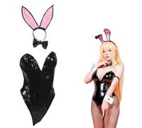 NSKRKOW Bunny Suit Bunny Girl Cosplay Outfit Anime Senpai Maid Anime Costume