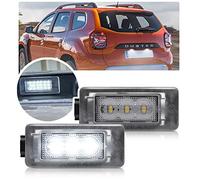 NSLUMO, 2 luces LED para matrícula, para N.issan Qashqai MK3 2021 2022 Serena MK5 2016-up para Dacia Duster 2018-up