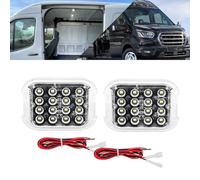 NSLUMO 2 luz LED para área de carga para For.d Transit MK6 MK7 MK8 2000-2024 Luz interior blanca para cabina para Transit 150/250/350/350 HD Van Transit Connect lámpara del compartimento de carga