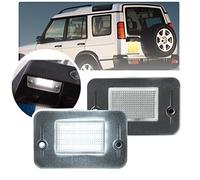 NSLUMO 2 unids para Land Rov/er Discovery 1/2 1994-2004 para Land-Ro/ver Discovery TD5 LED placa luz trasera etiqueta lámparas