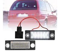 NSLUMO 2X LED Número de matrícula Luces para V W Sharan Seat Alhambra 7M For.d Galaxy MK1 Para Skod.a Octavia Mk2 LED Matrícula Luces de estacionamiento Lámpara de estacionamiento