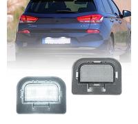 NSLUMO 2x luces matricula, luz led matricula para Hyundai i30 Estate 2017 2018 2019 2020 2021 2022 2023, luz led matricula lámpara de estacionamiento para coche OEM# 92501-D4000