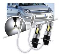 NSLUMO Bombillas LED antiniebla H3 para Op.el Vauxhall Astra H 2004-2014 Astra G 1999-2009 Astra F 1992-1998 H3 2x xenón blanco Canbus LED H3 luz antiniebla H3 bombilla antiniebla