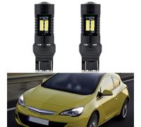 NSLUMO Bombillas LED DRL diurna T20 7443 W21/5W para Op.el Vauxhall Astra J 2009-2018 2 piezas xenón blanco Canbus LED DLR City bombillas