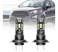 NSLUMO Bombillas LED para faros delanteros H18 para Fo.rd EcoSport 2017 2018 2019 2020+ Bombillas LED H18 para automóviles EcoSport Luz baja 6500K Faro LED blanco H18 Tamaño mini