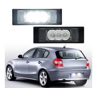 NSLUMO iluminación matrícula LED compatible con B.M.W E81 E87 1 Series X2 F39 6 Series F20 F21 E63 E64 F06 F12 F13 Z4 E86 E85 E89 MINI, luz trasera matrícula LED plug & play, 6000K, CANBUS sin errores