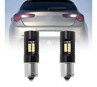 NSLUMO LÁMPARA DE REVERSA 21 LED P21W CANBUS 6000K SIN ERROR para ALFA ROM.EO GIULIETTA 2010- Ba15S 1156 Luz de respaldo LED 2x P21W Luces de marcha atrás