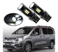 NSLUMO Luces LED DRL T20 W21/5W para Toyoto Proace City 2020-2025, Toyoto ProAce City Electric 2021-2025 7443 3030 SMD Canbus Luz de Día, Posición, Luz Lateral