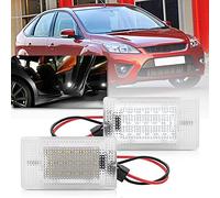 NSLUMO Luz LED de cortesa para maletero de equipaje para For/d Focus MKI II Fiesta MK1 MK2 MK3 MK4 MK5 Mondeo C-Max Puma Transit Galaxy Escort 2PC lmpara de compartimento de arranque