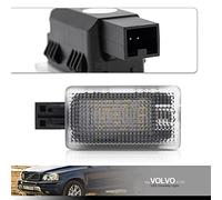 NSLUMO Luz LED de cortesía para Vol.vo XC60 XC90 V40 V40CC V60 S60 S80 XC40 LED para compartimento de equipaje, maletero, maletero, luz LED para espacio interior de bienvenida debajo de la puerta