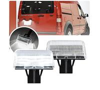 NSLUMO Luz LED de matrícula para F-ord Transit MK4 MK5 MK6 MK7 Transit Connect, lampara trasera sin errores CANBUS, luz blanca 6500K, accesorio repuesto 2 unidades