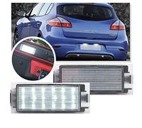 NSLUMO Luz LED para matrícula trasera de coche Para Rena/ult Twingo MK2 Clio MK3 Megane II III Laguna MK2 MK3 Vel Satis Master Canbus Lámparas de etiqueta trasera LED OEM # 8200480127