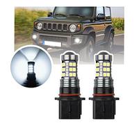 Nslumo P13W LED Bombillas DRL Correr diurna Luz de estacionamiento para Suzuki Jimny SZ5 modelo solo 2018 2019 2020 P13W 12277 SH23W 2 unids xenón blanco Canbus LED DLR ciudad bombillas lámpara