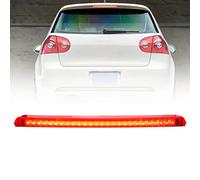 NSLUMO Tercera luz de freno LED para V/W Golf MK5 GTI R32 Pas/sat B6 Polo MK4 GTI Lente roja Centro trasero Luz de freno de montaje alto CHMSL Lámpara de freno adicional de alto nivel