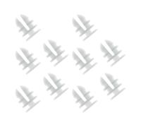 NSNGPAFACZ 10 clips de coche compatibles for Tesla modelo 3 Y compartimento del motor carcasa frontal tablero colector lluvia deflector flujo embellecedor maletero Sujetadores y clips para automóviles