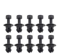 NSNGPAFACZ 10 piezas Oe# 3c0853934 for tornillos, remaches y clips de plástico compatibles for las molduras faldón Volkswagen Audi Sujetadores y clips para automóviles