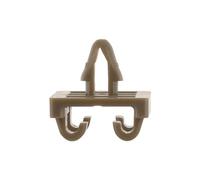 NSNGPAFACZ 10 Uds. Burlete de puerta inferior Clip de retenedor de sello de plástico delantero trasero Compatible for BMW X5 E53 número de pieza 51337052945 Sujetadores y clips para automóviles