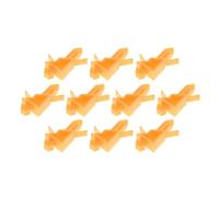 NSNGPAFACZ 10 Uds. Clips de Panel de ajuste de molde de rueda de coche compatibles for Toyota Prado 120 2002-2009 Clip de plástico sujetador automático Sujetadores y clips para automóviles