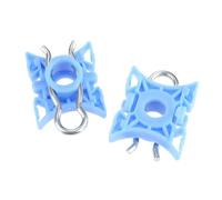 NSNGPAFACZ 10 Uds. Clips de reparación regulador ventanilla coche remache plástico sujetador automático Compatible for BMW E32 E34 E36 Volvo Xc60 S60 S40 S80 Xc90 Sujetadores y clips para automóviles