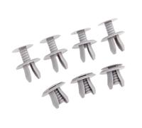 NSNGPAFACZ 100 Uds. Clips de empuje for maletero coche 9mm, remache abrazadera fija Compatible for Volkswagen Sagitar Magotan Golf CC Santana Tiguan Sujetadores y clips para automóviles