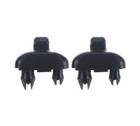 NSNGPAFACZ 2 clips de gancho for visera coche, soporte suspensión, hebilla, retenedor compatible for Audi A3 A4 A5 Q3 Q5 S3 S5 TT RS3 RS4 RS5 negro/beige Sujetadores y clips para automóviles(Noir)