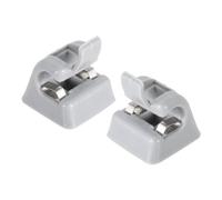 NSNGPAFACZ 2 uds parasol for coche Clip soporte de gancho gris 26-810-00-12-8412 Compatible for mercedes-benz 300TE 190D 300SDL 300CD 240D Sujetadores y clips para automóviles