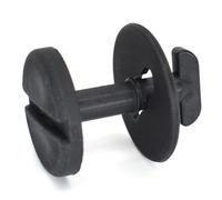 NSNGPAFACZ 20 clips for alfombra de piso for cierre giratorio for arandelas compatibles for BMW E32 E34 E36 E46 Serie 3 E38 E39 5 7 Auto Reemplazar sujetadores Sujetadores y clips para automóviles