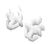NSNGPAFACZ 20 piezas Auto Hood Prop Rod soporte Clip retenedor guardabarros parachoques remaches sujetadores 8mm agujero Compatible for Toyota 53455-14020 Sujetadores y clips para automóviles