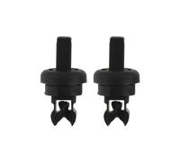 NSNGPAFACZ 4 clips de cuerda for estante trasero de coche for hebilla compatible for Nissan Qashqai Renault Clio MK4 y Megane Scenic MK3 MK4 Sujetadores y clips para automóviles