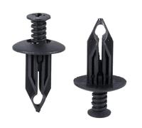 NSNGPAFACZ 40 clips de retención de cubierta de parachoques de 0.472 in compatibles for Jeep Wrangler Chrysler 6502625 GM 10140480 Chevrolet Lumina APV Durango Ram Sujetadores y clips para automóviles