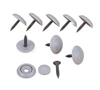 NSNGPAFACZ 50 Uds botón de techo coche remaches a presión retenedor Clips tornillo automático plástico negro gris Beige sujetadores Sujetadores y clips para automóviles(SZ100160010601RK-2)