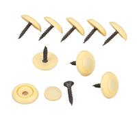 NSNGPAFACZ 50 Uds botón de techo coche remaches a presión retenedor Clips tornillo automático plástico negro gris Beige sujetadores Sujetadores y clips para automóviles(SZ100160010601RK-3)