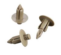 NSNGPAFACZ 50 Uds. Clips de sujeción de Panel embellecedor de remaches de plástico puerta Beige Compatible for VOLVO C70 S60 S80 V70#39964090 Sujetadores y clips para automóviles