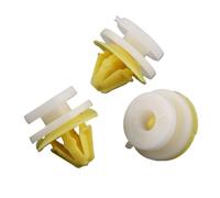 NSNGPAFACZ 50 Uds. De Clips de plástico for Panel ajuste tarjeta puerta Interior coche, remaches compatibles for Clio Megane Scenic Twingo, sujetador automático Sujetadores y clips para automóviles