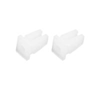 NSNGPAFACZ 50 Uds. De plástico blanco, faro fijo, sujetador de coche, arandela, tuerca, Clips de tornillo, accesorios interiores de coche Sujetadores y clips para automóviles